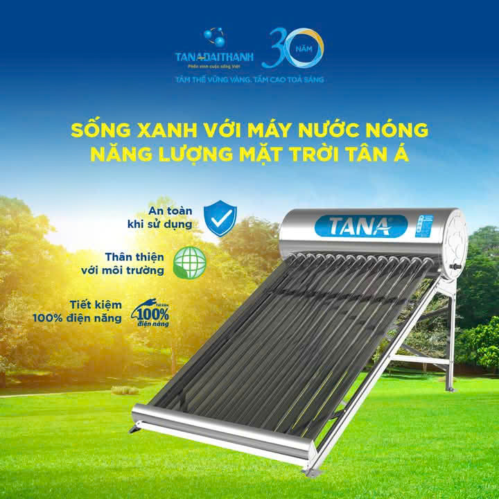 Máy nước nóng Năng lượng mặt trời Tân Á 130 - 300L